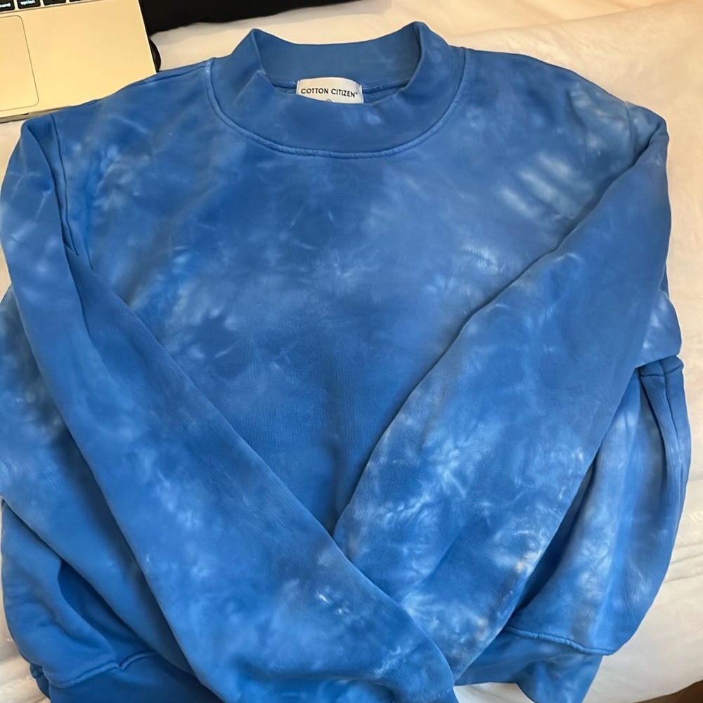 Cotton citizen tie dye crewneck sweatshirt